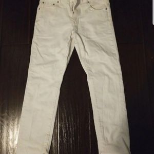 Uniqlo White Jean's 30/30